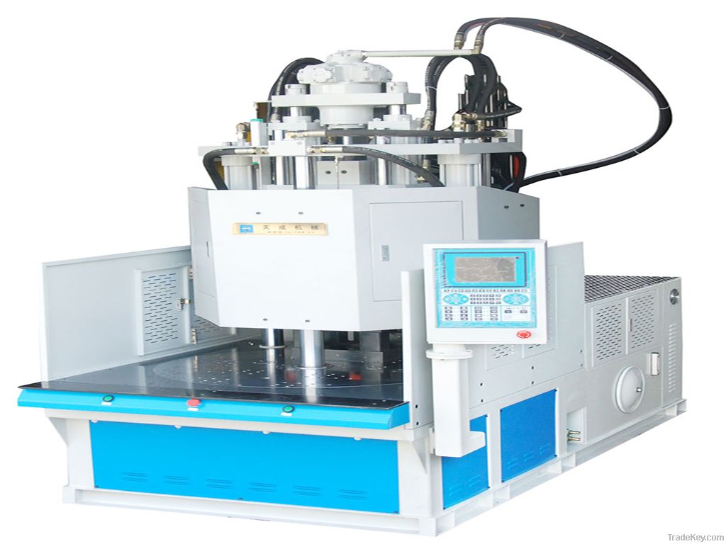 vertical screw injection molding machine