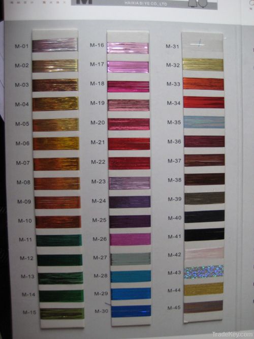 M TYPE METALLIC YARN