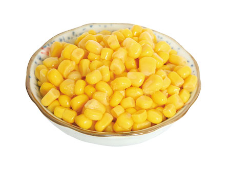 Canned sweet corn