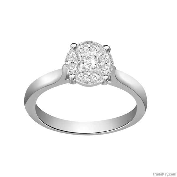 Solitaire Diamond Ring Jewelry