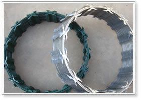 Single Coil Razor Barbed Wire