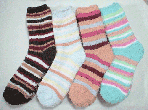 Lady cozy microfiber sock