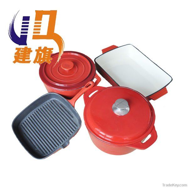 enamel cast iron cookware