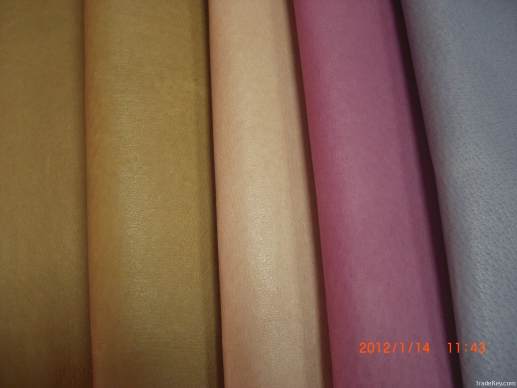 pig grain leather