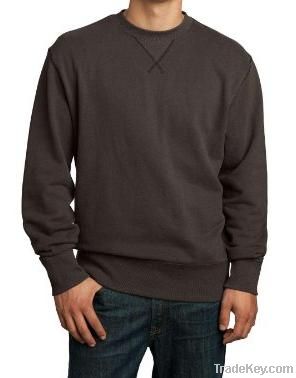 plain winter bulk  long sleeve crew neck sweatshirt hoodies for men