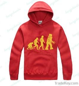 wholesale cheap long sleeve hooded sweatshirt with printing for men