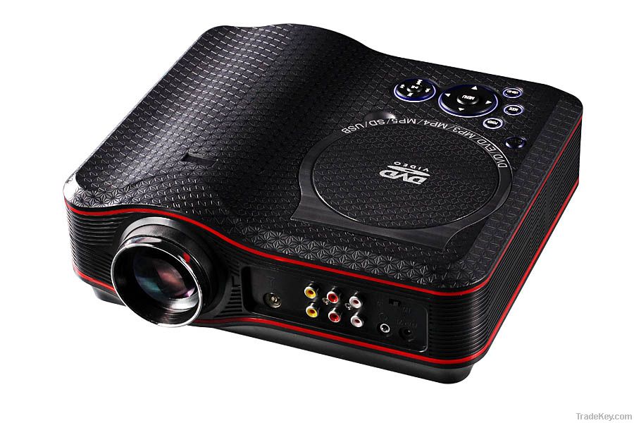 2012 Hot-sale Multimedia Mini LED DVD Projector