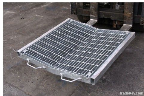 steel grating/steel frame lattice