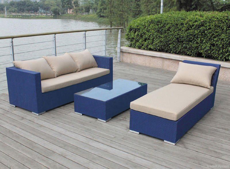 3pcs textilene sofa set