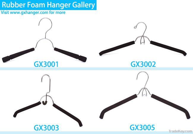 Rubber foam hanger