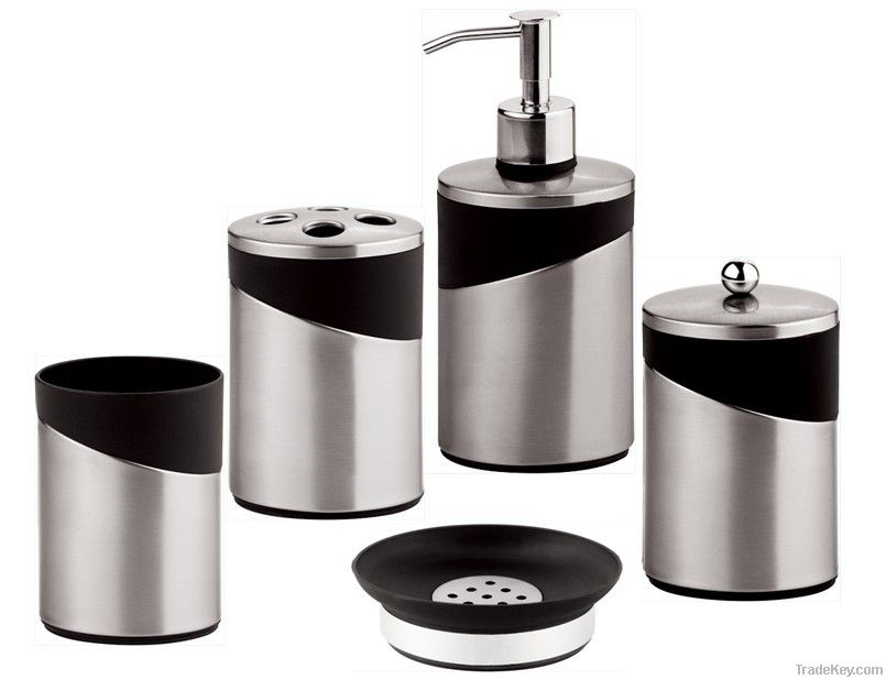 Stainless Steel Bathroom Set