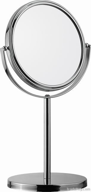 Chrome plating table style magnification mirror