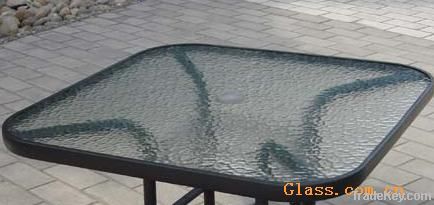 Tempered glass table top