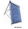 Heat pipe solar collector