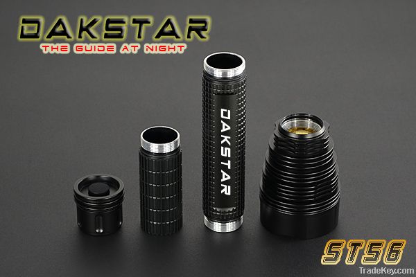 DAKSTAR ST56 5120LM Tactical Rechargeable LED High Power Flashlight