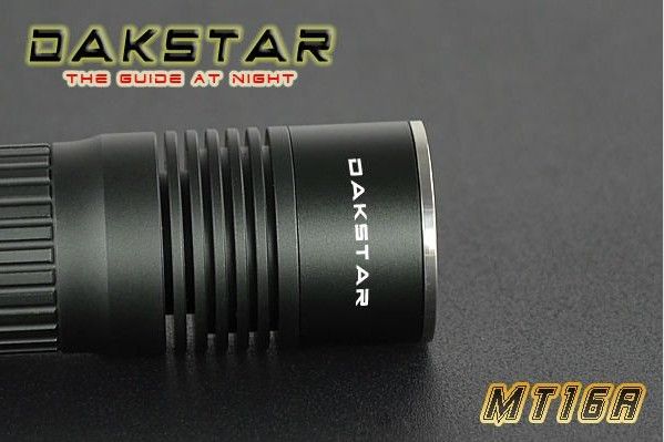 DAKSTAR MT16A XML T6 1125LM Rechargeable Aluminum Flashlight