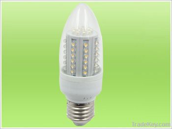 3w 60SMD candle LED light bulbs corn LED bulbs