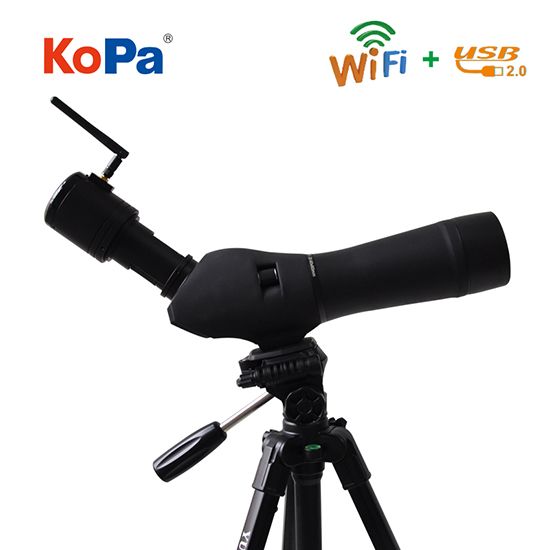 WiFi spotting scope work with iPhone/iPad/Android/PC, for security