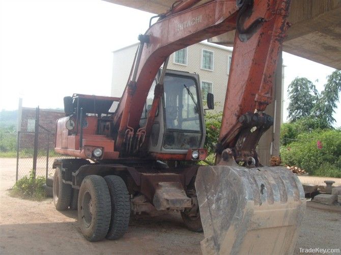 used hitachi Ex100wd Excavator