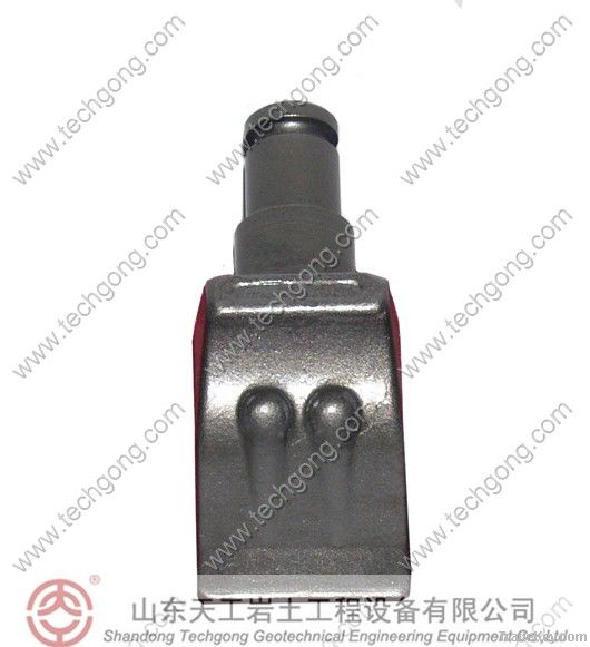 Flat teeth/foundation drilling bits