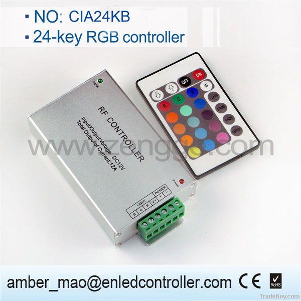 24 key IR wireless LED controller