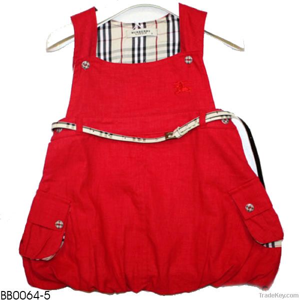 Burber girl dress