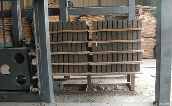 bamboo pallet for concrete block making machine