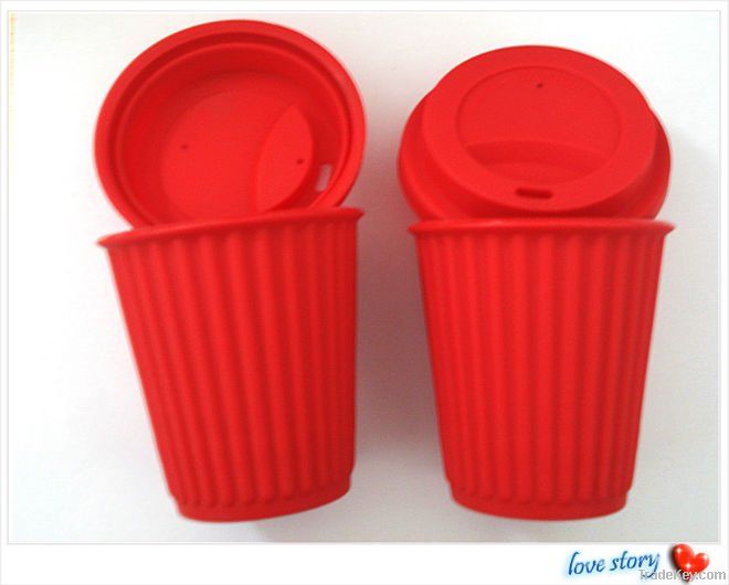 silicone coffee cup