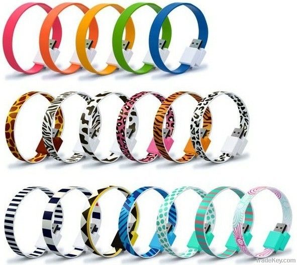 Fashion Bracelet Mobile USB Cable