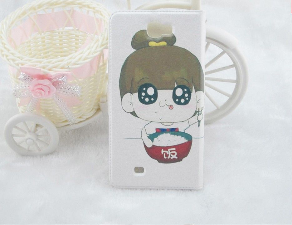 Flip wallet phone case for samsung N7100