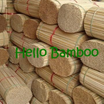 Bamboo flower stick