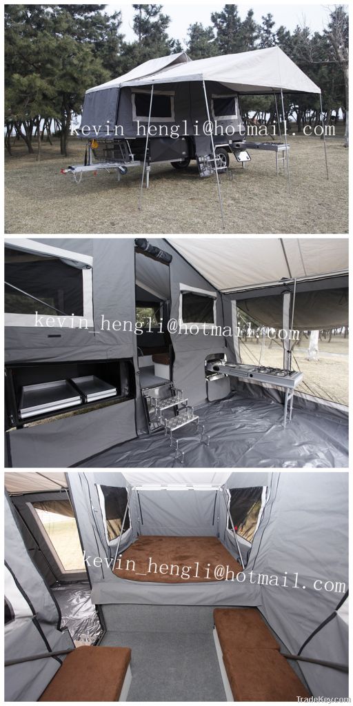 2013 heavy duty off road camper trailer