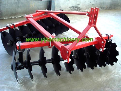 Mounted light-duty disc harrow