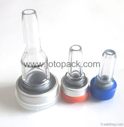 Spike ports for IV Bags