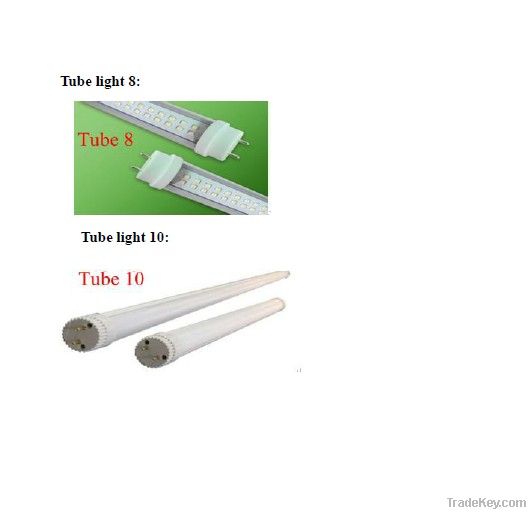 LED light T5/T8/T10 Fluorescent Tube 18W/9W/8W/3W6W