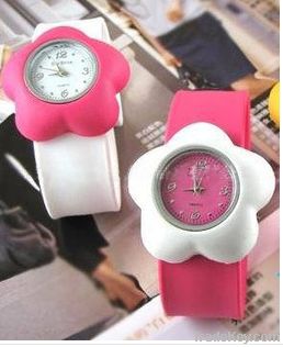 Kids Popular Silicone Slap Watches