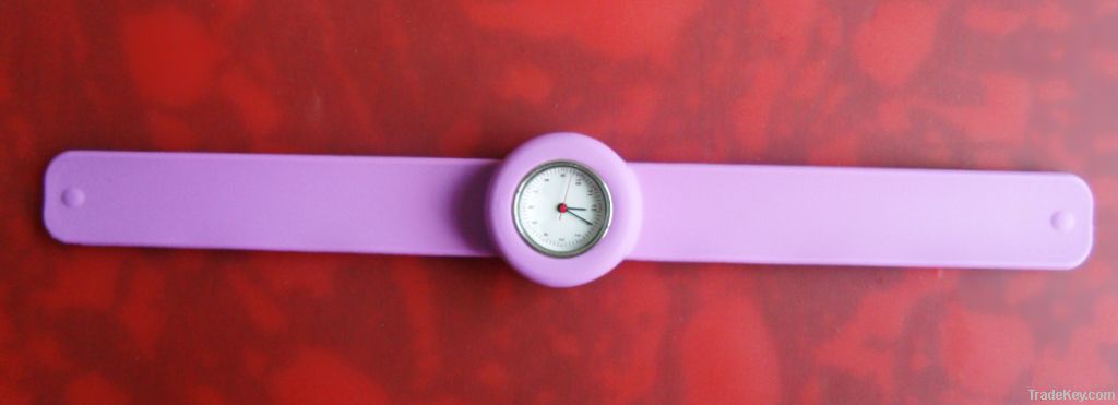 Kids Popular Silicone Slap Watches