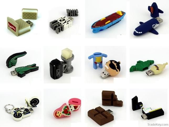 PVC promo USB flash drive