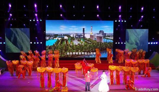 Indoor rgb P10 rental smd led display screen