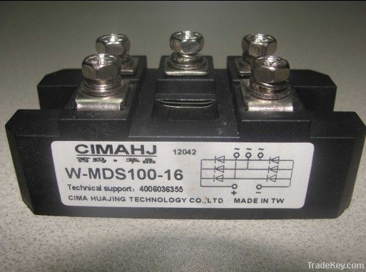 Three phase bridge rectifier module