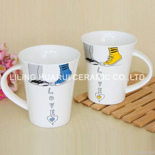 High quality love mugs on valentine's day-HR-2019