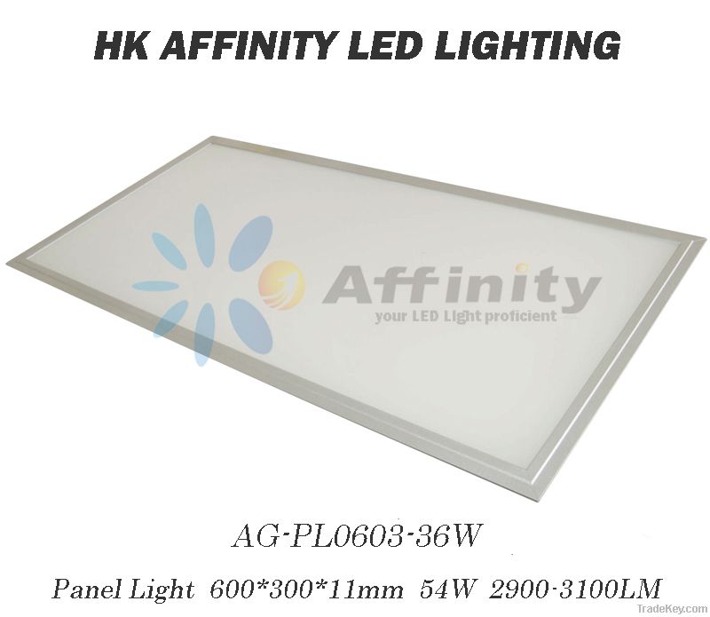 LED panel light 36W 600*300 *11MM