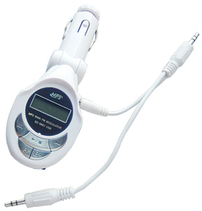 FM Transmitter Supports SD Card, MMC Card, MP3, USB