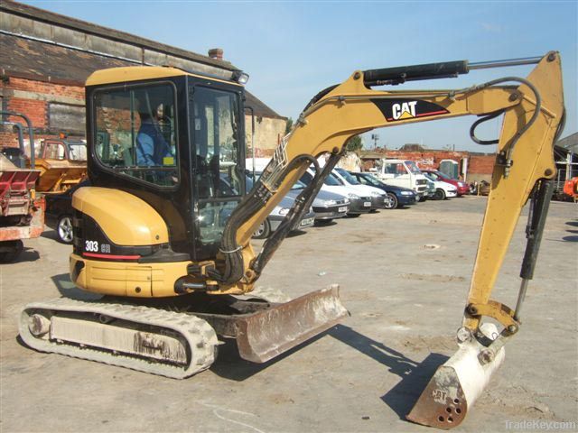 used CAT 303CR crawler excavator for sale