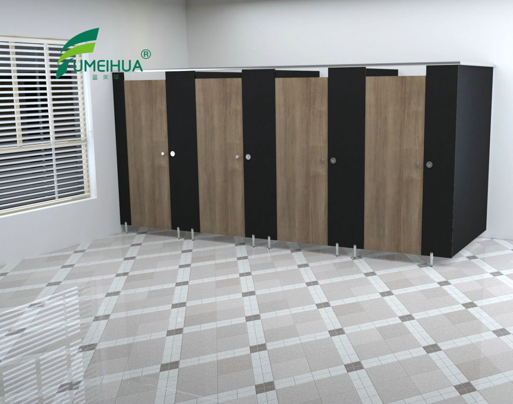 Decorative Waterproof high pressure laminate compact laminate HPL Partition Toilet Partition