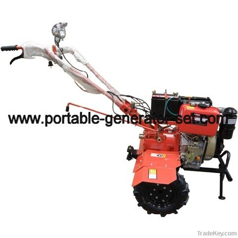 Kama 9 Hp Key Start Diesel Tiller With Light