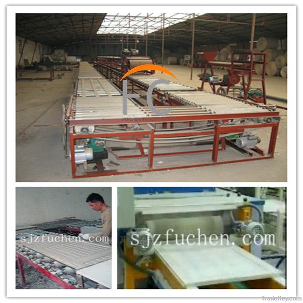 gypsum ceiling tiles making machine