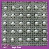 Handmade 24Rows Pearl Crystal Trimming in Wholesale