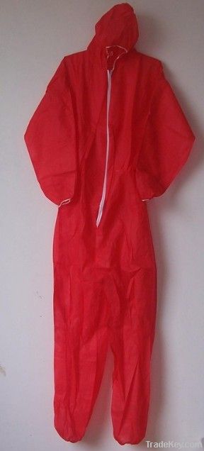 nonwoven SMS/PP Disposable coverall workwear