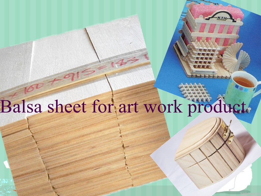 balsa sheet for crafts making